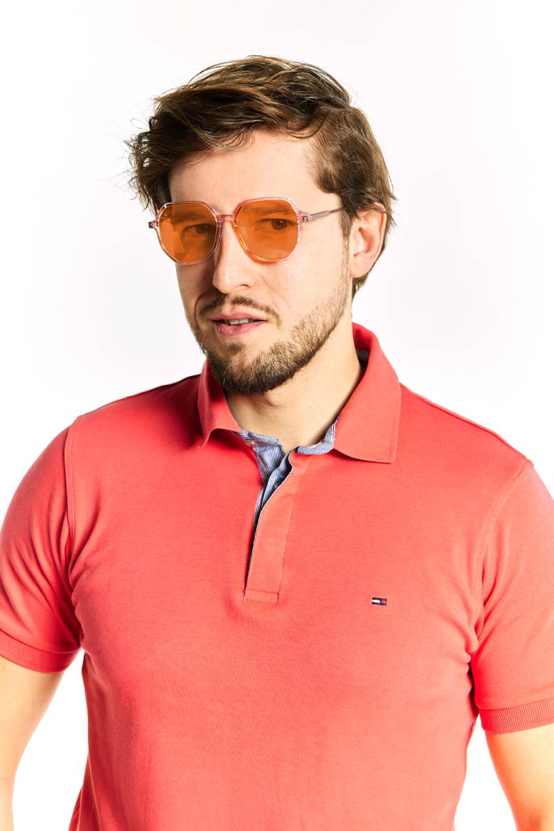 Hexagon Orange