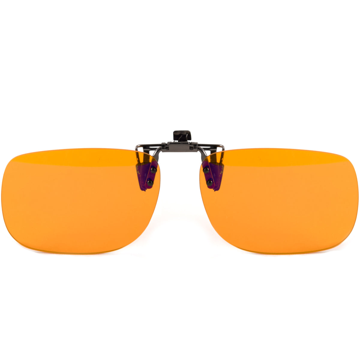 Orange Glasses Clip-On