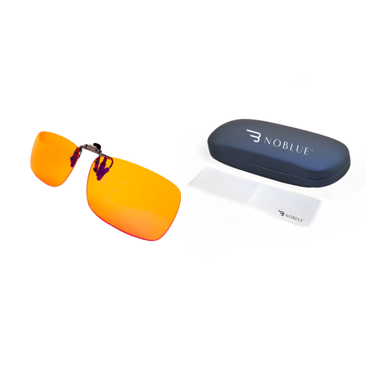 Orange Glasses Clip-On - view 3
