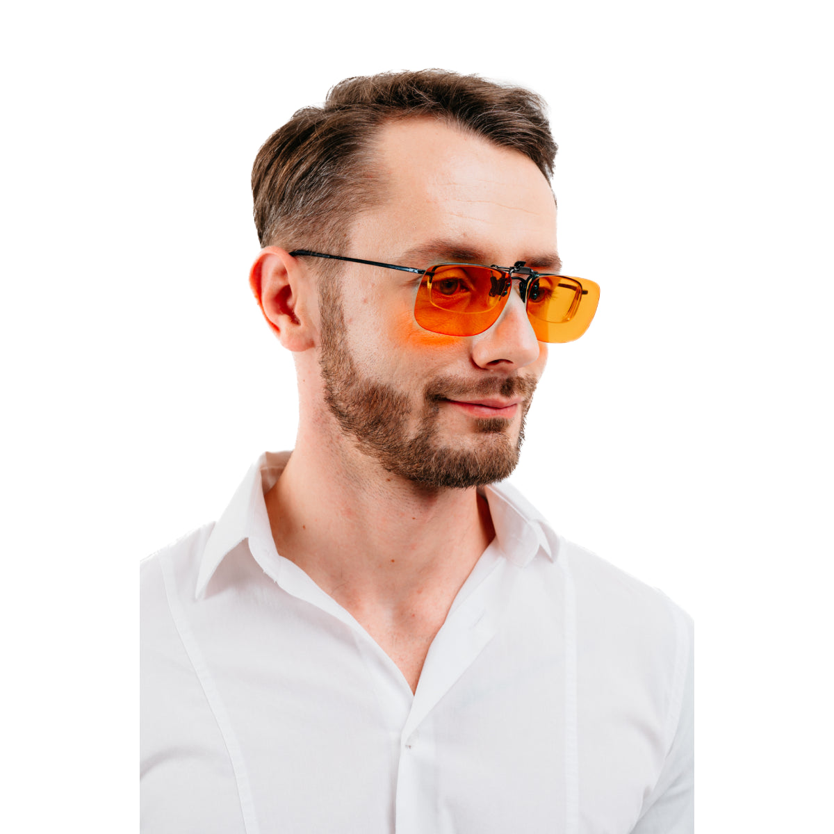 Orange Glasses Clip-On - view 7