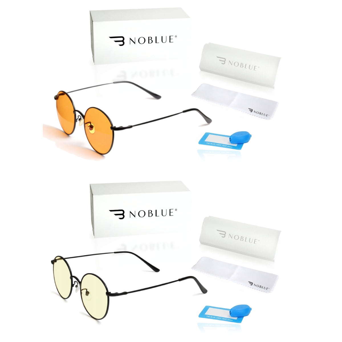 Black Glasses Set - view 3