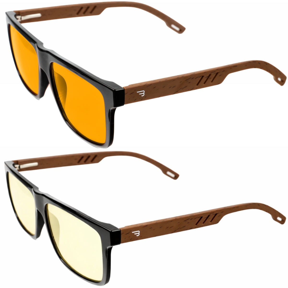Brown Glasses Set - view 2