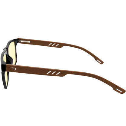 Brown Day daytime blue light glasses, alternate product view 9