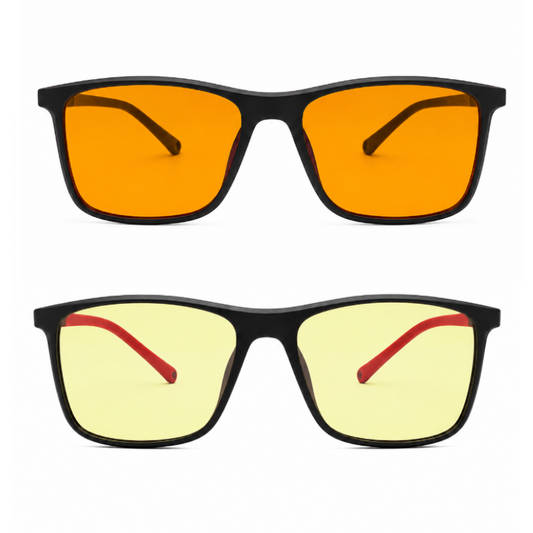 Royal Red Glasses Set