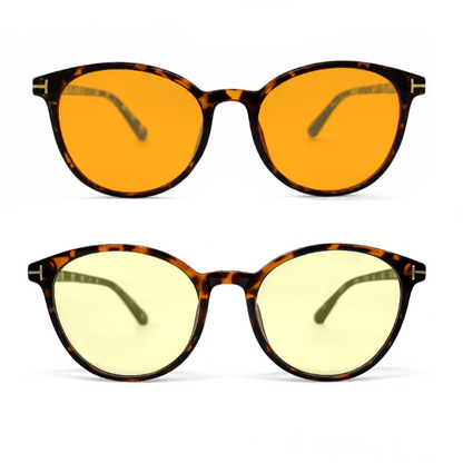 Amber Glasses Set