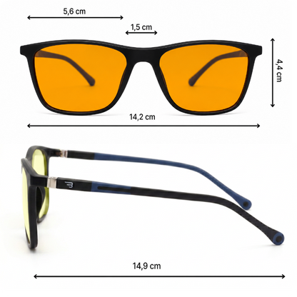 Royal Blue Glasses Set - view 12