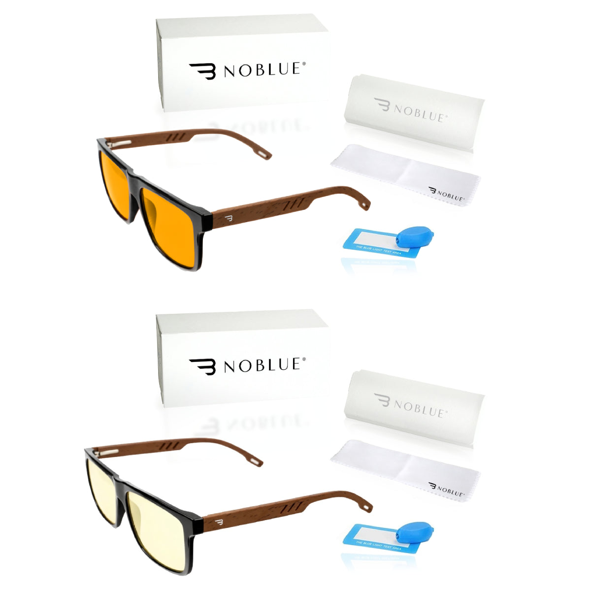 Brown Glasses Set - view 3
